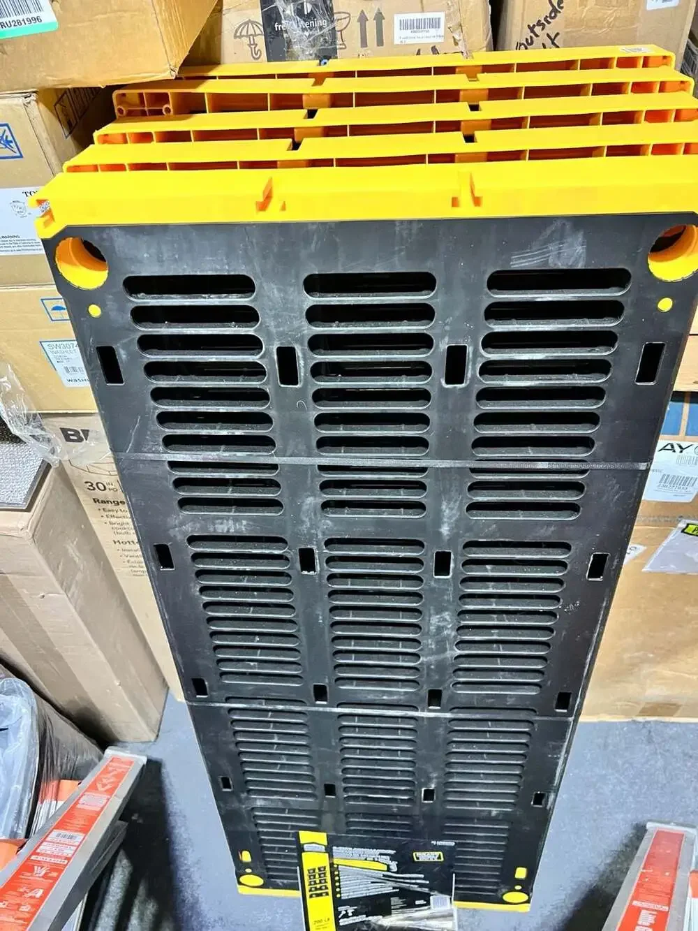 Project Source 5-Tier Commander Heavy-Duty Resin Shelving Unit